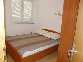 Apartment with dishwasher Baska island Krk Croatia bedroom