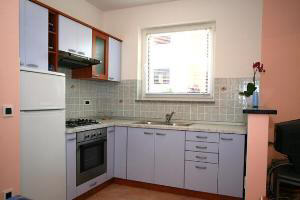 Apartment 49 kitchen Baska island Krk Croatia