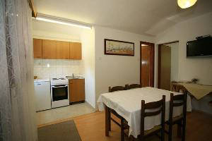 Apartment 58 kitchen Baska island Krk Croatia