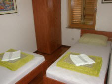 Appartement 59A Baska Insel Krk Kroatien Schlafzimmer