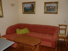 Baska Krk Croatia Apartment 59B living room Baska Krk Croatia Apartment 59B living room