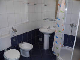 Apartment 5D bathroom Baska island Krk Croatia