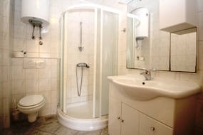 Baska Krk Croatia Apartment 61B bathroom Baska Krk Croatia Apartment 61B bathroom