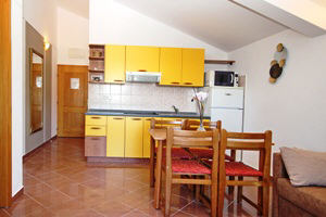Baska Krk Croatia Apartment 61C kitchen Baska Krk Croatia Apartment 61C kitchen