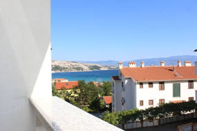 Baska Krk Croatia Apartment 61D balcony Baska Krk Croatia Apartment 61D balcony