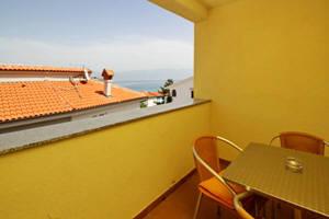 Appartement 62A Baska Insel Krk Kroatien Balkon mit Meerblick