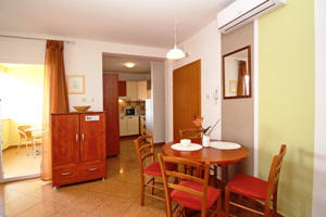 Baska Krk Croatia Apartment 62A dining corner