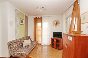 Appartement 62A Baska Insel Krk Kroatien  Wohnzimmer