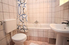 Apartment 65A - Baska island Krk Croatia bathroom