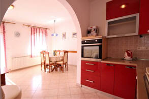 Apartment 65B - Baska island Krk Croatia dining corner Apartment 65B - Baska island Krk Croatia dining corner