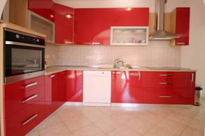Apartment  65B - Baska island Krk Croatia kitchen