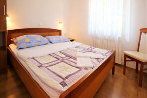 Apartment 65B - Baska island Krk Croatia bedroom Apartment 65B - Baska island Krk Croatia bedroom