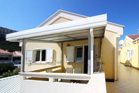 Apartment 67 close to beach Baska island Krk Croatia terrace Apartment 67 close to beach Baska island Krk Croatia terrace