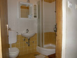 Apartment 67C close to beach Baska island Krk Croatia bathroom