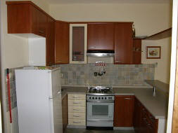 Apartment 67C close to beach Baska island Krk Croatia kitchen