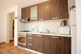 Appartement 67D mit Meerblick Baska Insel Krk Kroatien Küche Appartement 67D mit Meerblick Baska Insel Krk Kroatien Küche