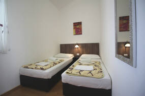 Appartement 67D mit Meerblick Baska Insel Krk Kroatien Schlafzimmer 2