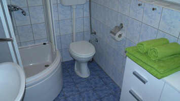 Apartment 67E close to beach Baska island Krk Croatia bathroom Apartment 67E close to beach Baska island Krk Croatia bathroom