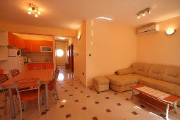 Apartment 69C living room Baska island Krk Croatia