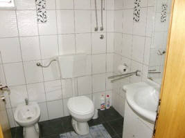 Apartment 75A close to beach Zarok Baska Krk Croatia bathroom