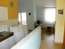 Appartement 75A in Strandnhe Zarok Baska Krk Kroatien Wohnraum