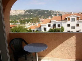 Appartement 75B in Strandnähe Zarok Baska Krk Kroatien Balkon