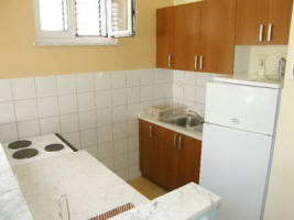 Appartement 75B in Strandnähe Zarok Baska Krk Kroatien Küche