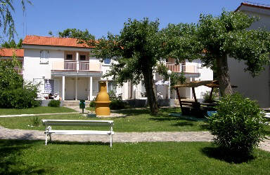 Apartment Villa Corinthia Baska island Krk terrace garden barbecue close to beach pets allowed