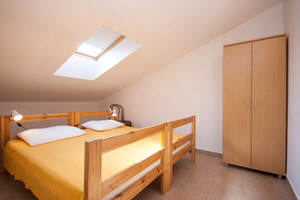 Appartement 15C - Baska island Krk Croatia bedroom