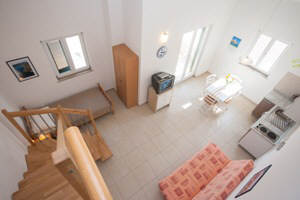 Appartement 15C - Baska island Krk Croatia living room