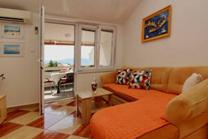 Appartement 15H - Baska island Krk Croatia living room Appartement 15H - Baska island Krk Croatia living room