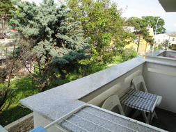 Appartement 15I Baska island Krk Croatia balcony Appartement 15I Baska island Krk Croatia balcony