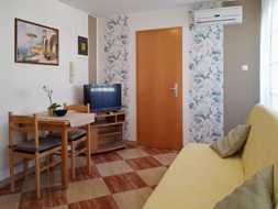 Appartement 15I Baska island Krk Croatia living room Appartement 15I Baska island Krk Croatia living room