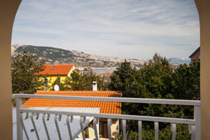 Baska Krk Kroatien Apartment 23 Terrasse