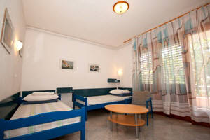 Appartement 24A Baska Krk Kroatien Wohnzimmer