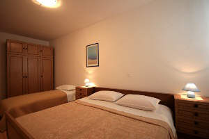 Appartement 28B Baska Insel Krk Kroatien Schlafzimmer 2