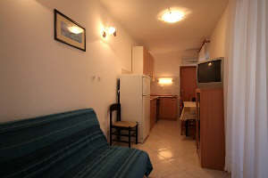 Apartment-28B living room Baska island Krk Croatia