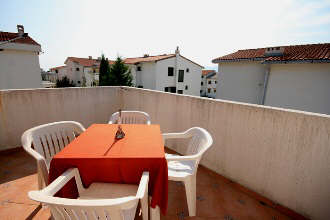 Appartement 32 Baska Insel Krk Kroatien Terrasse