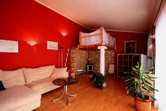 Baska Krk Croatia Apartment 32 living room