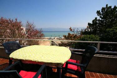 Appartement am Strand mit Terrasse mit Meerblick Baska Insel krk Kroatien