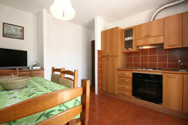 Baska Krk Croatia Apartment 37A kitchen