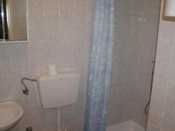 Apartment 43 bathroom Baska island Krk Croatia