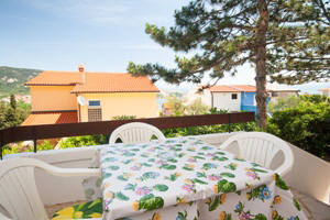 Baska Krk Croatia Apartment-12D terrace