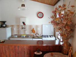 Apartment bungalow close to beach baska krk croatia kitchen