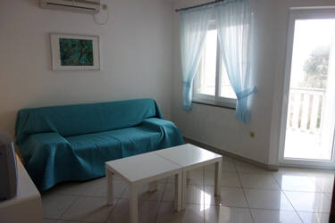 Appartement 1A Baska Insel Krk Kroatien Wohnzimmer
