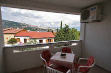 Appartement 2 Baska Insel Krk Kroatien Terrasse