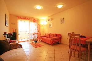 Baska Krk Croatia Apartment-2 living room Baska Krk Croatia Apartment-2 living room