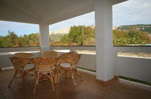 Appartement 33B Baska Insel Krk Kroatien Terrasse Appartement 33B Baska Insel Krk Kroatien Terrasse
