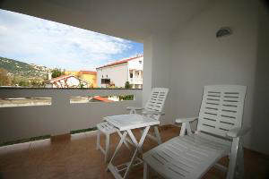 Baska Krk Croatia Apartment-33B terrace