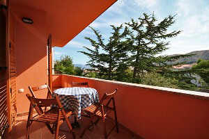 Baska Krk Croatia Apartment-4C balcony